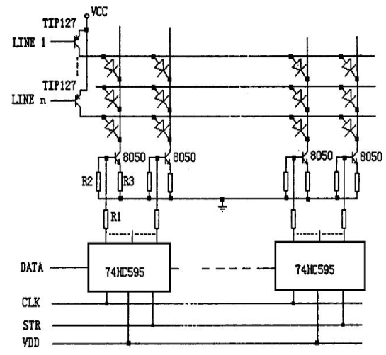 led显示屏驱动电路