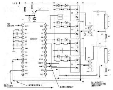 三星32英寸液晶屏驱动电路的原理、组成及电路分析