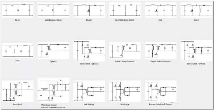 从演变的过程中分析多种电源拓扑结构