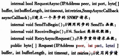 基于．NET技术实现的SNMP通信