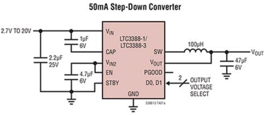 基于LTC3388-1的低功率能量收集电路设计