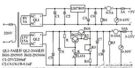稳压电源、DC-DC电源、开关电源等详细电路图