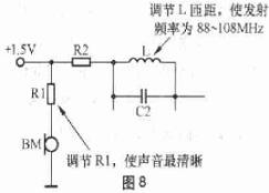 调频无线话筒制作实例