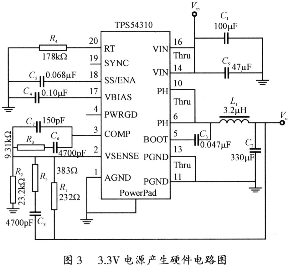 基于TPS54310的SOC电源电路设计