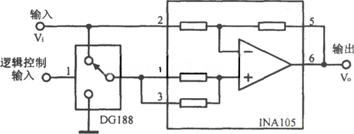 实用的数控跟控或反相电路图