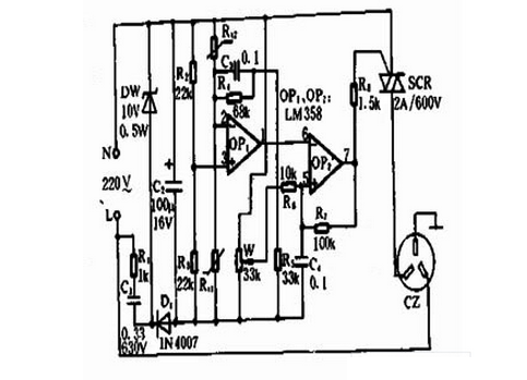 电饭煲自动控制器电路