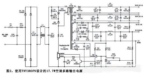 提高空调能效水平的新型电源设计