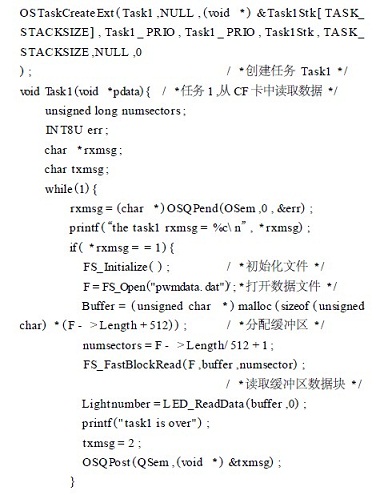 基于μC/OS2II的LED显示屏控制器