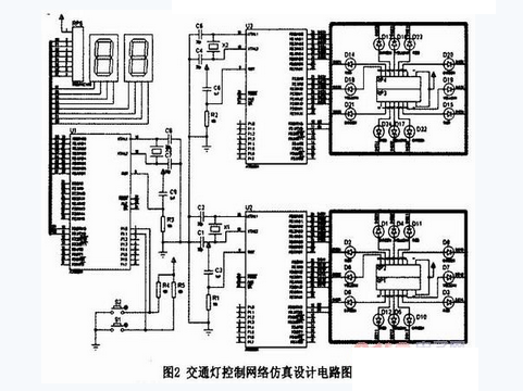 基于单片机多机通信的交通灯控制网络设计