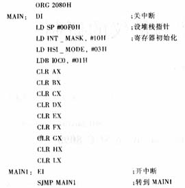 基于8098单片机的脉冲测量仪的研制