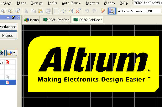 Altiumdesigner6PCB中放置厂家Logo的方法