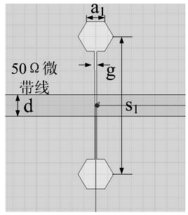 基于正六边形DGS单元的微带低通滤波器设计