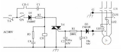 断相保护电路改进电路图
