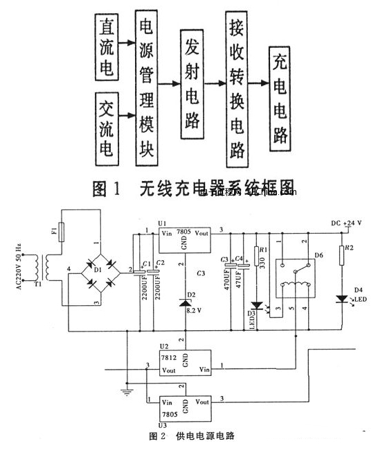 实用无线充电器电路的设计方案