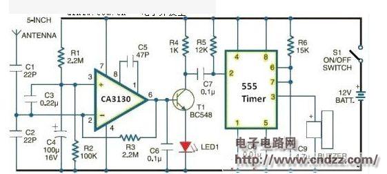 手机探测电路图