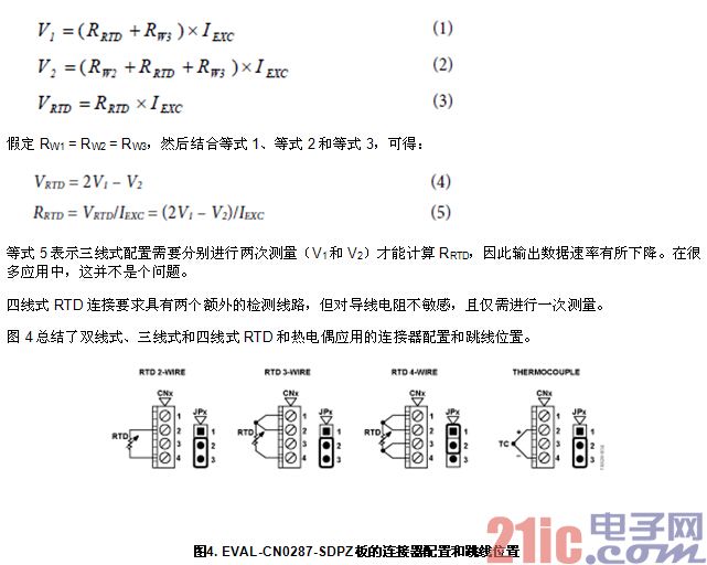 具有0.5°C精度的隔离式4通道热电偶/RTD温度测量系统