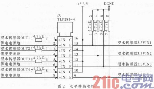 基于C8051F040多路浸水时刻记录电路设计