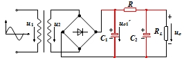 常用的整流滤波电路倍压整流电路