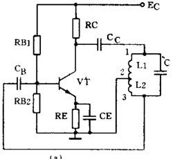 电感三点式振荡电路