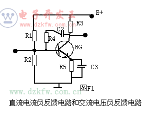 直流电流负反馈电路和交流电压负反馈电路