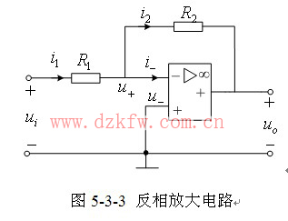 反相放大电路