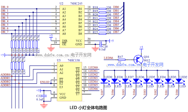 38译码器真值表讲解_74138译码器