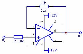 集成运算放大器的基本运算电路_反相比例_同相比例_反相加法_减法运算_积分运算_微分运算电路