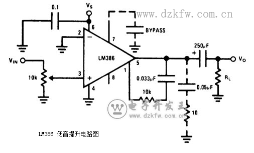 LM386低音提升电路