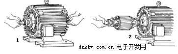 图解三相异步电机拆解与安装