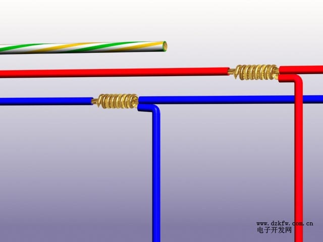 家装电线接法_电线的接法_电线接头接法图解