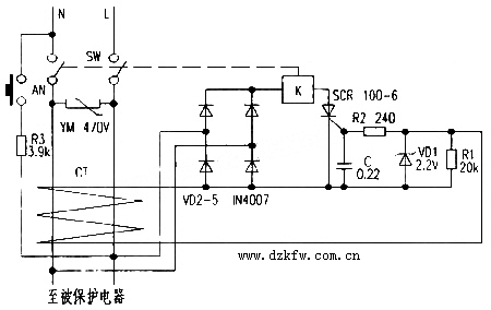 漏电断路器工作原理